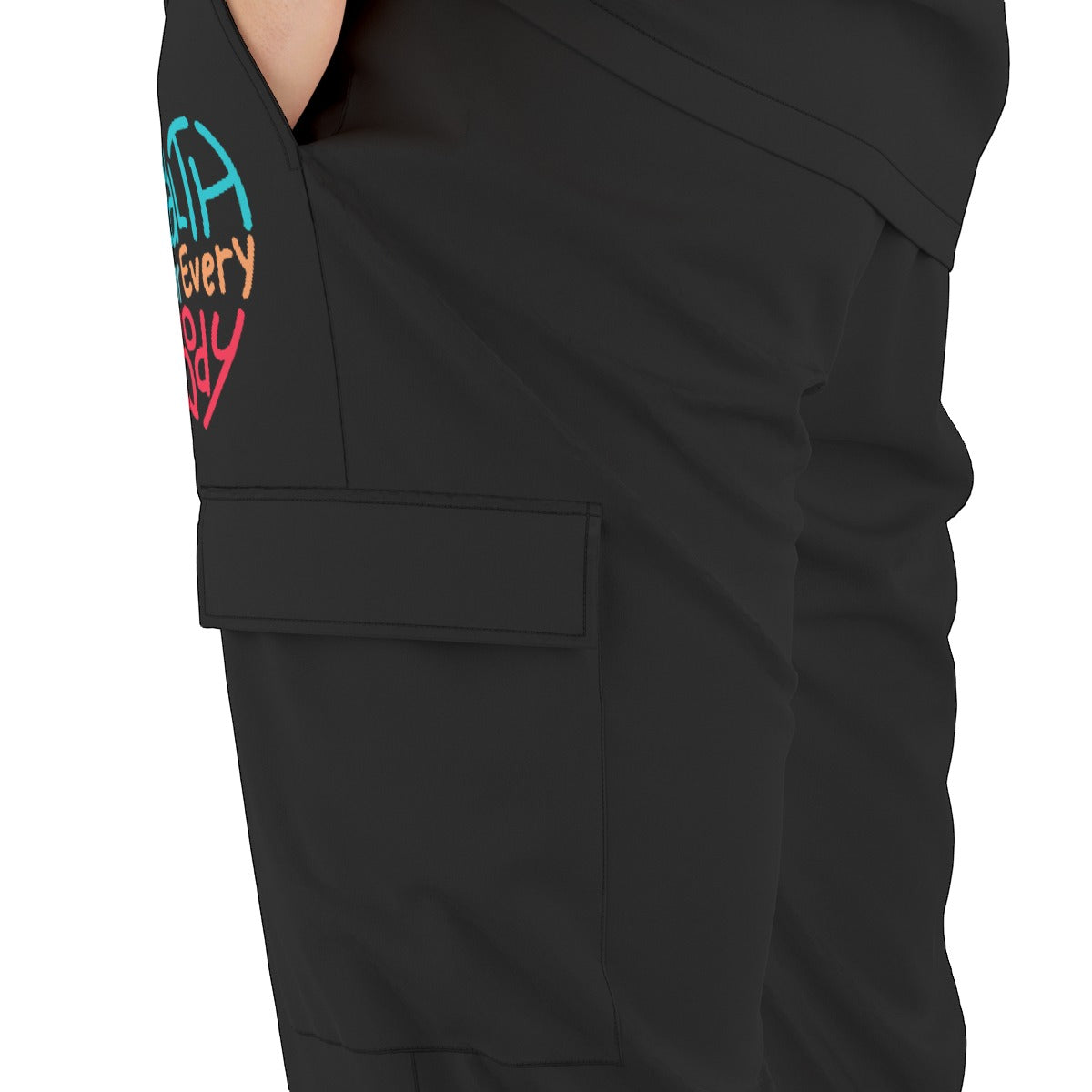 Scrubs with Meaning "The scrub set that says what you believe before you say a word." 1 side
