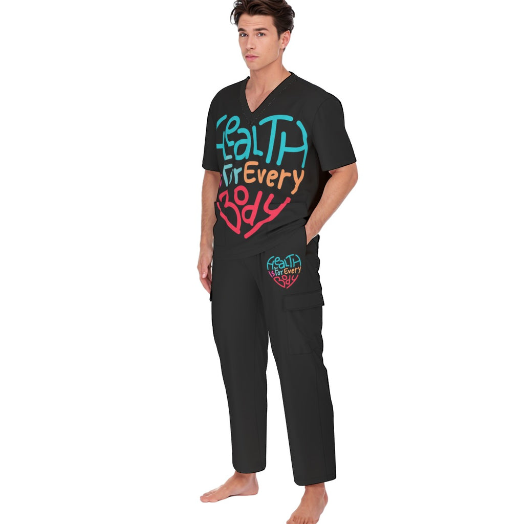 Scrubs with Meaning "The scrub set that says what you believe before you say a word." 1 side